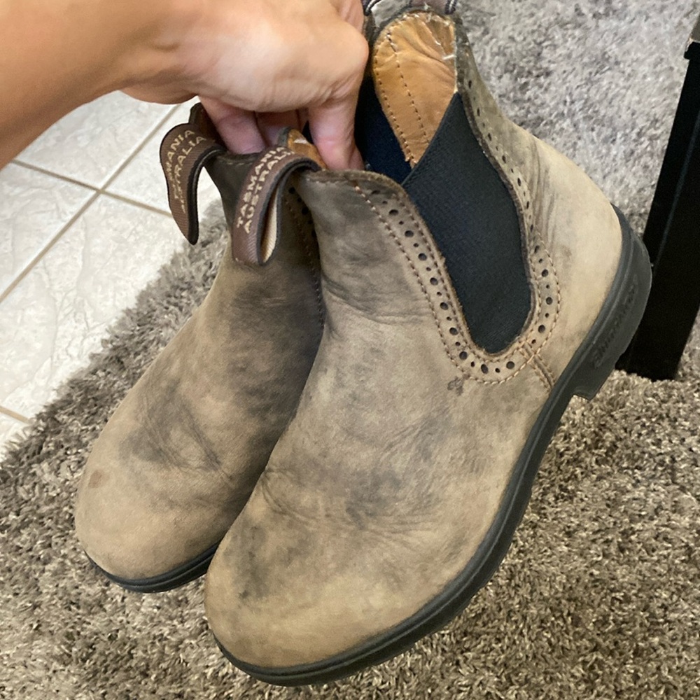 Blundstone 1351 high top Boots in rustic brown Aus size 3 USA 6